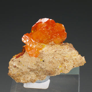 WULFENITE, BARITE