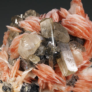 CERUSSITE, BARITE, GALENA