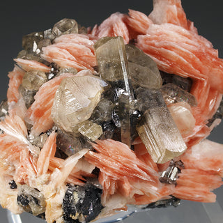 CERUSSITE, BARITE, GALENA