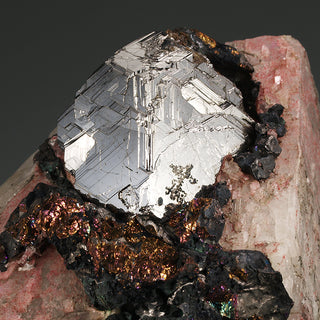 CARROLLITA, CALCITA, CALCOPIRITA