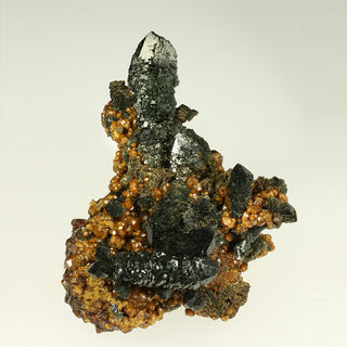 QUARTZ, ANDRADITE