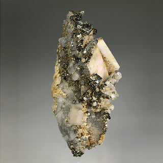 PYRITE, DOLOMITE, QUARTZ, CALCITE