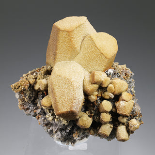 SIDERITA EPIMÓRFICA ANTES CALCITA