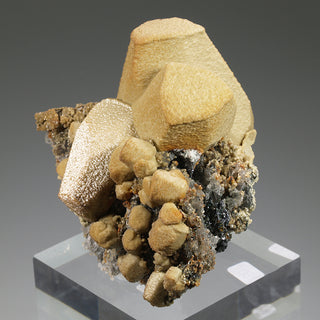 SIDERITA EPIMÓRFICA ANTES CALCITA