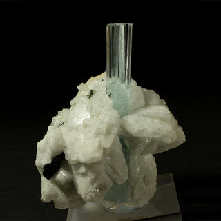 BERYL (Aquamarine), SCHORL, ALBITE