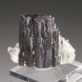 HÜBNERITE, QUARTZ AND MUSCOVITE