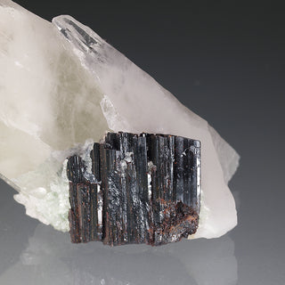 HÜBNERITE, QUARTZ AND MUSCOVITE