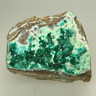 DIOPTASE, QUARTZ, CHRYSOCOLLA