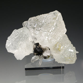 FLUORITE, QUARTZ, HÜBNERITE