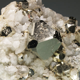 PYRITE, QUARTZ