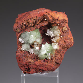 ADAMITA CUPRIFERA, CALCITA