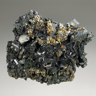 CERUSSITE, PYRITE