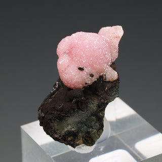 RHODOCHROSITE, HEMATITE, GOETHITE
