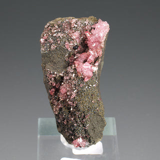 RHODOCHROSITE, GOETHITE