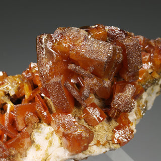 WULFENITA, CALCITA