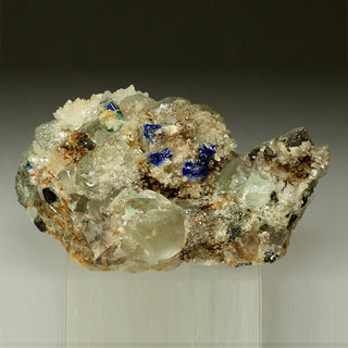 LINARITE, FLUORITE