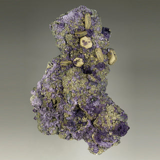 FLUORITE, SIDERITE, MUSCOVITE