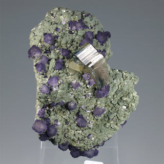 FLUORAPATITE, FLUORITE, PYRITE