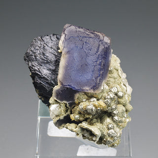 FLUORITE, SPHALERITE, PYRITE, TOPAZ