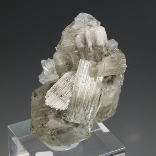 FLUORAPATITE, TOPAZ, PYRITE