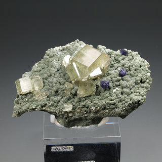 FLUORAPATITE, FLUORITE, MUSCOVITE