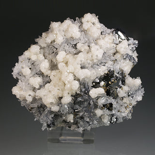 SPHALERITE, PYRITE, CALCITA, QUARTZ