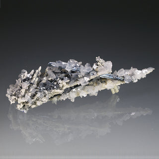 STIBNITE, CALCITE