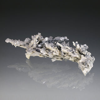 STIBNITE, CALCITE
