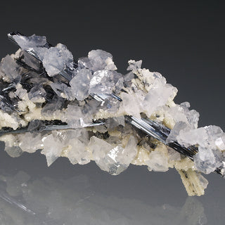 STIBNITE, CALCITE