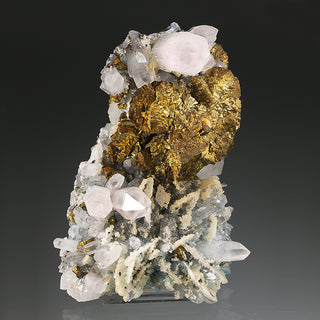 CHALCOPYRITE, QUATZ, CALCITE