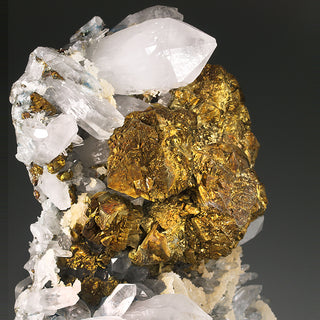 CHALCOPYRITE, QUATZ, CALCITE