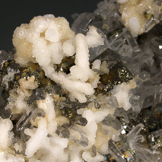 CALCITE, CHALCOPYRITE, PYRITE, QUARTZ