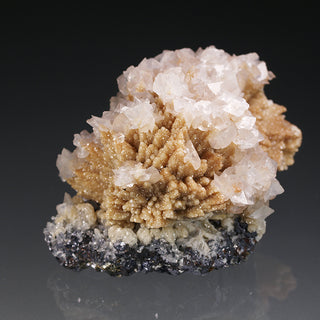 CALCITE, QUARTZ, GALENA