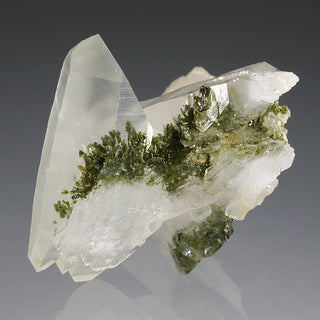 QUARTZ, CLINOZOISITE