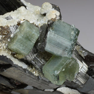 FLUORAPATITO, FERBERITA, SIDERITA, MICA MOSCOVITA