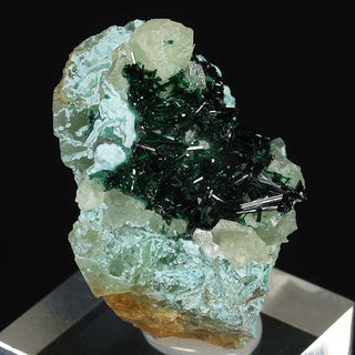ATACAMITA, CALCITA, CRISOCOLA